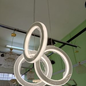3 Circle Sol Key - Contemporary Circular Chandelier