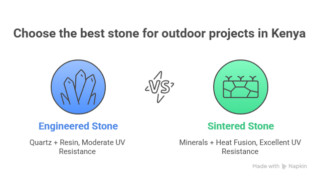 Engineered Stone Alternatives: Exploring Sintered, Porcelain & More