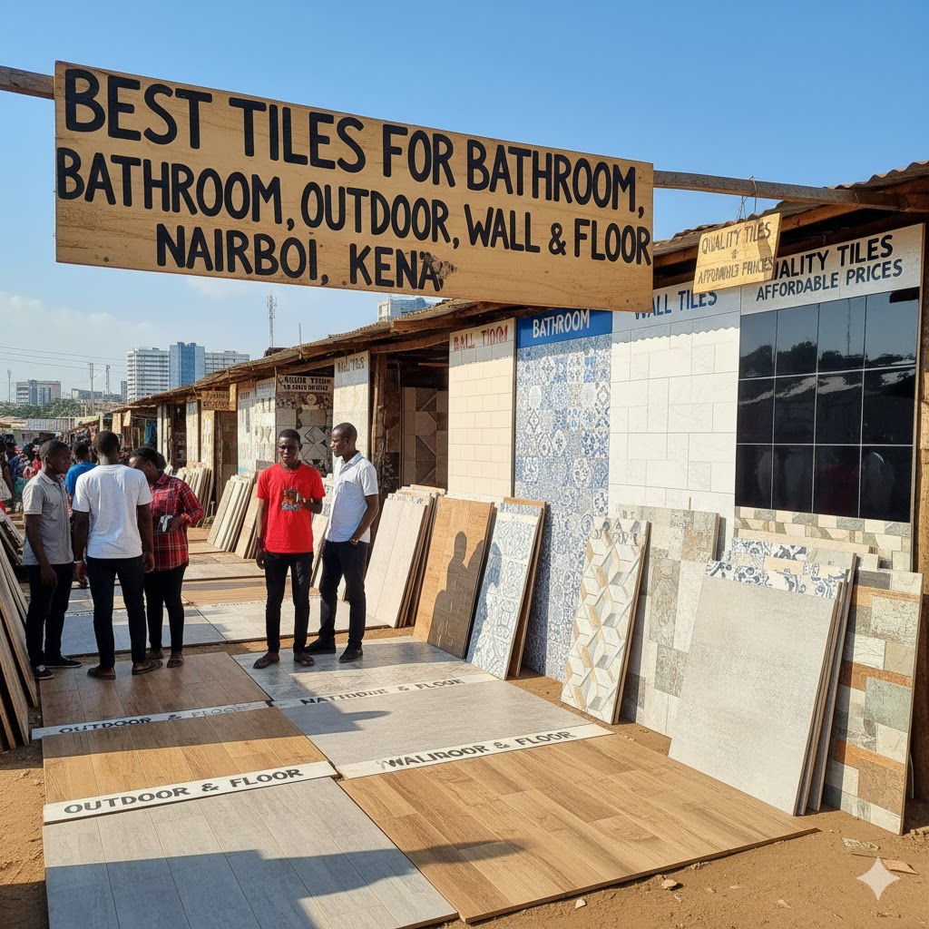 Best Tiles for Bathroom, Outdoor, Wall & Floor in Kenya